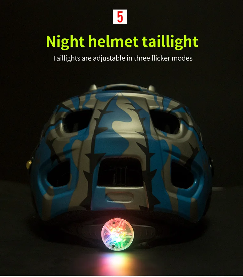 BATFOX Bicycle Helmet Ultralight Cycling Helmet Road Mountain MTB Helmet Casco Ciclismo Integrally-molded Bike Helmet 56-62 cm