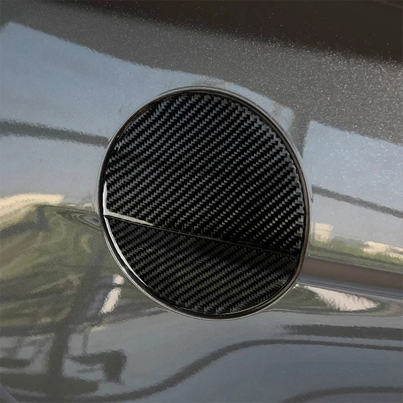 Для Ford Mustang- углеродное волокно Автомобильный газовый масляный топливный бак крышка Накладка наклейка громкоговоритель отделка автомобиля Стайлинг