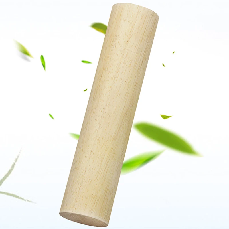 MJ-10 Wood Color Percussion Orff Sand Tube Shaker Child Education Musical Instrument Parts Percussion Instruments