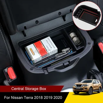 

For Nissan Terra Interior Modification Armrest Box Storage Box Storage Box Decoration Modification Parts Central Storage Box