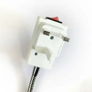 

E27 EU Plug Socket Adapter with On/Off Switch Light Lamp Bulb All Direction D0AC
