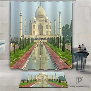 

Custom Taj Mahal (1) Waterproof Shower Curtain Doormat Home Bath Bathroom Polyester Fabric Multi Sizes#2019-01-12-297