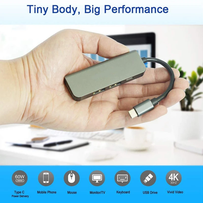 HDMI, USB 3.0, 2.0 Dock, Tipo C,