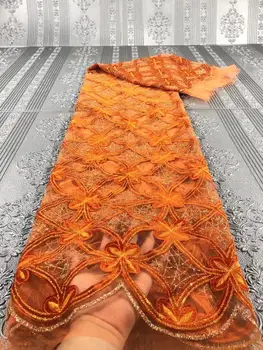 

african velvet lace with sequins Nigerian Velvet Lace Fabric French Sequins Beautiful African Lace Fabirc For Women dress