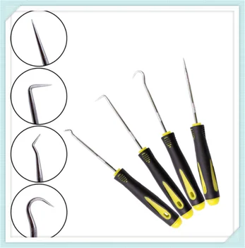 

Universal 4pcs car dismantling oil seal hook gasket manual remover for Audi A4 Avant A4 Cabriolet A6L A8L