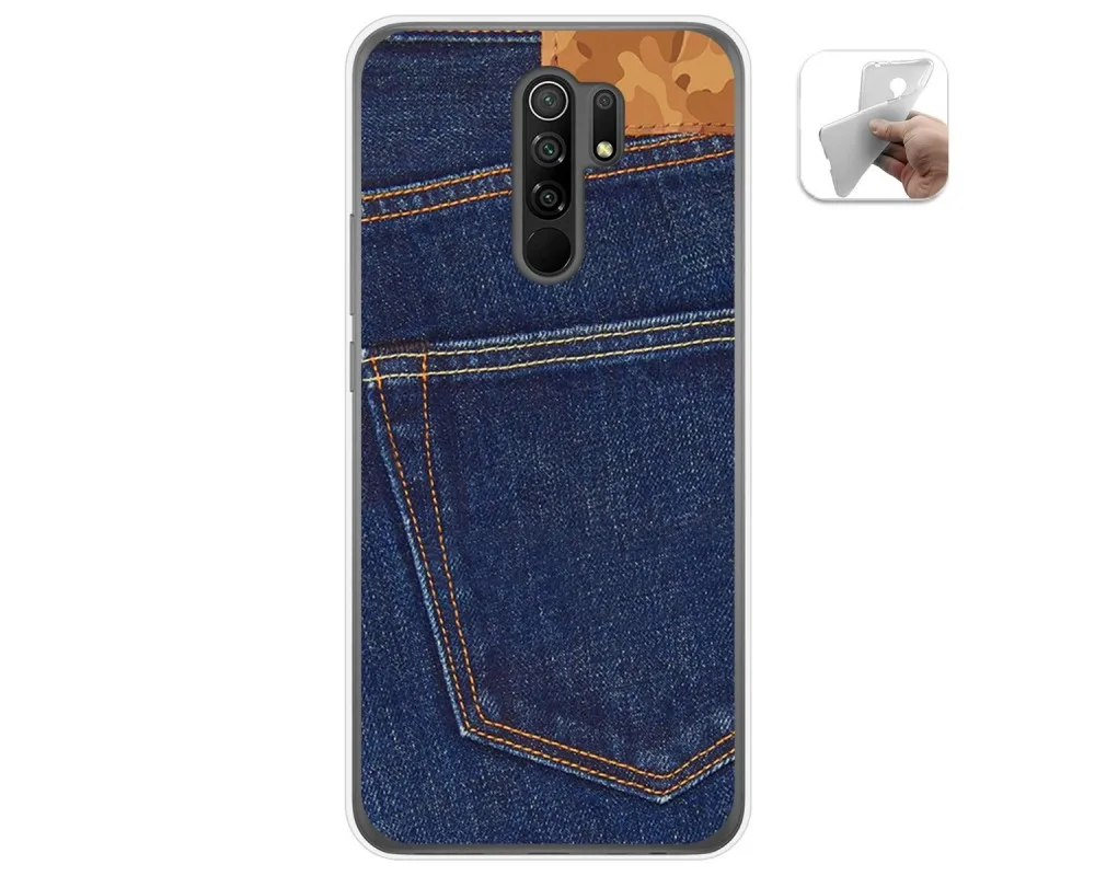 Гелевый Чехол из ТПУ для Xiaomi Redmi 9 дизайнерские ковбойские рисунки | Мобильные