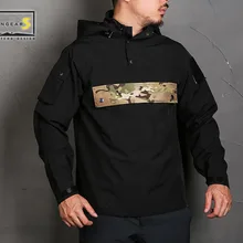 Emersongear Мужская Женская толстовка с капюшоном водонепроницаемая ветровка почтальон хип хоп стиль камуфляжная куртка весенний спортивный костюм уличная ветровка