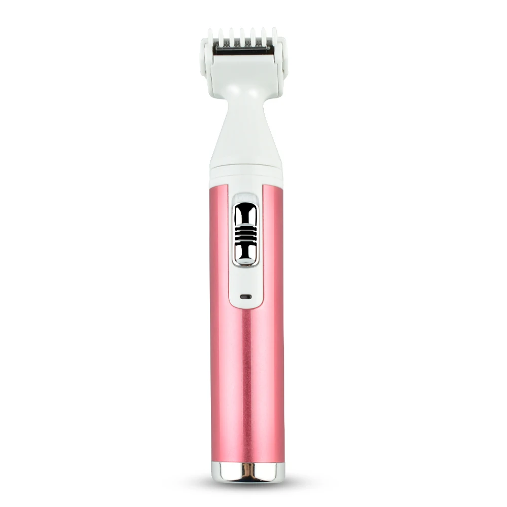 Женский USB Эпилятор 5 в 1 триммер для бровей Дамская Бритва удаления волос машинка