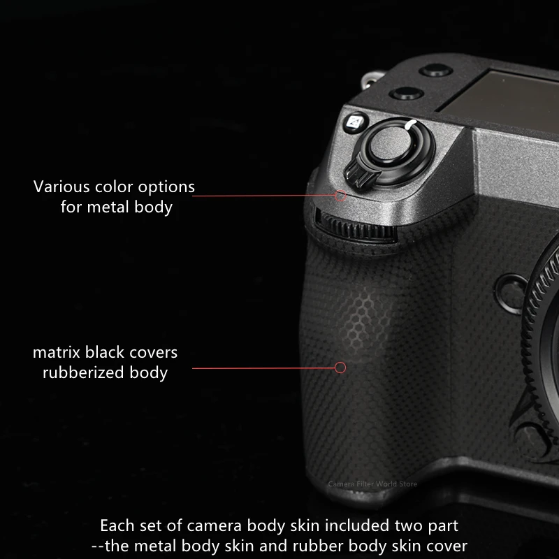 para fujifilm gfx50 sii câmera protetora protetor de pele anti-risco capa filme