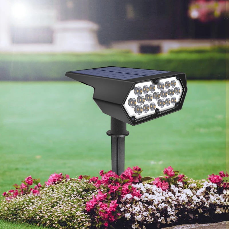 

Solar Garden Light Solar Power Waterproof Landscape Spotlight IP65 Wall Light Outdoor Light Solar Lamp for Path Yard Lawn Street