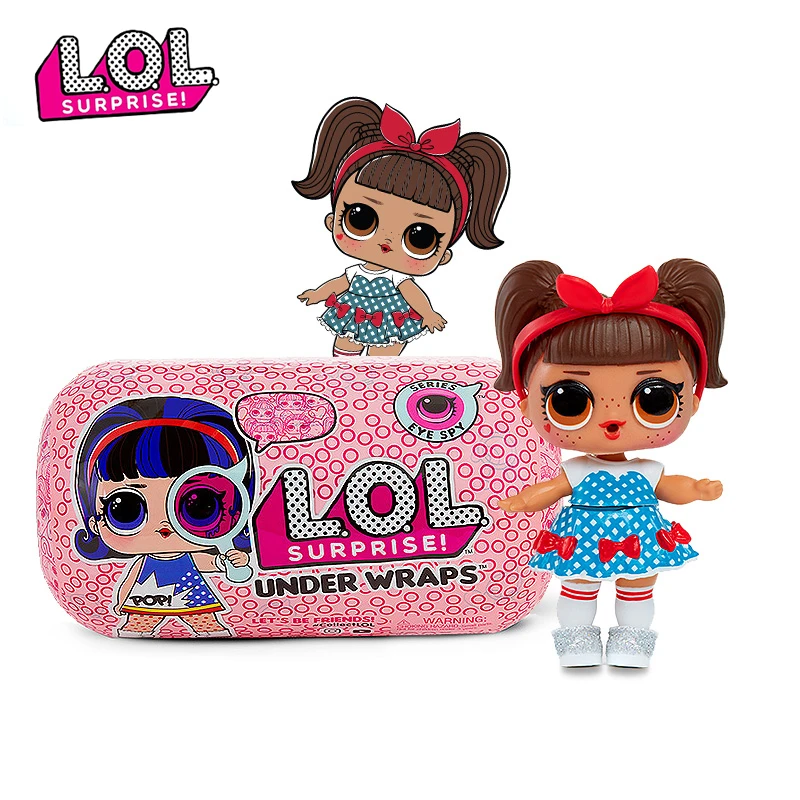 

L.O.L.SURPRISE! Original lol Surprise Capsule Doll 4 Generation DIY Manual Demolition Ball Blind Box Fashion Model Doll Girl Toy