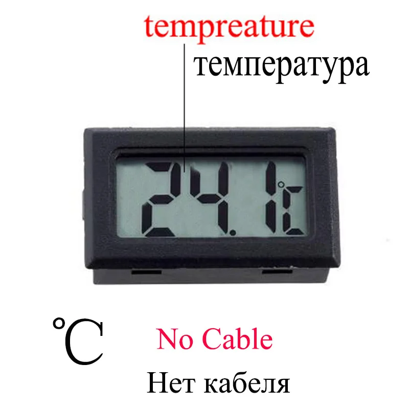5pcs Digital LCD Mini Small Digital Electronic Temperature Humidity Meters Gauge 