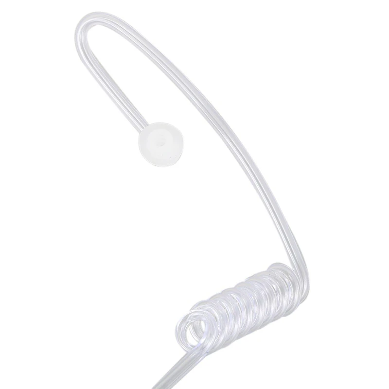 С надписью ФБР (Fbi) Акустическая трубка Динамик гарнитуры микрофон для Yaesu Vertex Vx 3R