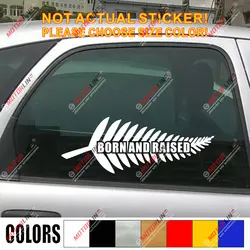 Новая Зеландия родился и вырос папоротник киви наклейка стикеры автомобиля винил выбрать размер цвет