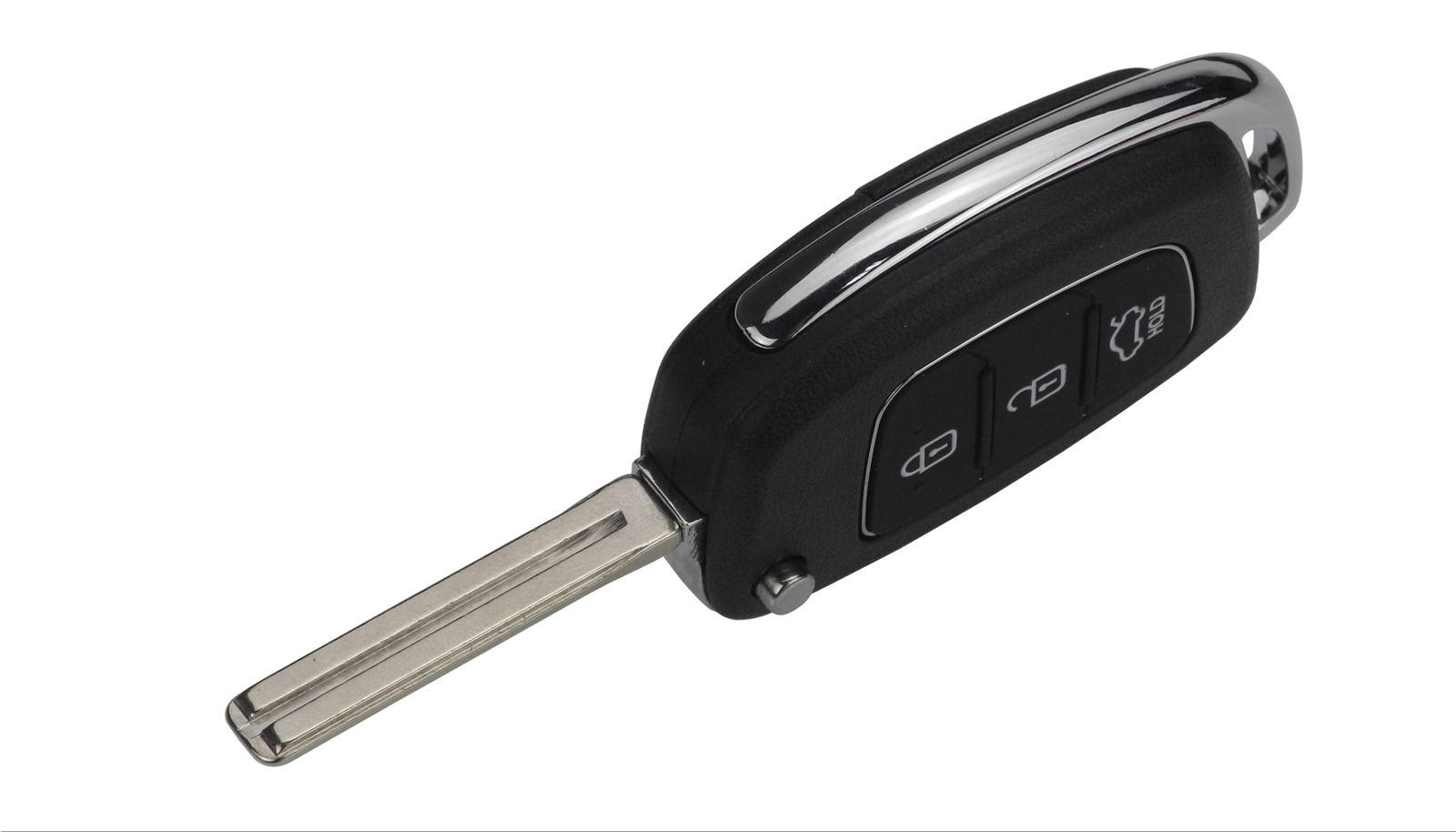 Jingyuqin Fernbedienung Smart Auto Schlüssel Für Hyundai IX45 I30 Accent Elantra Solaris Sonata Tucson Santa Fe 3 Tasten 433Mhz ID46 Chip – Detail 5
