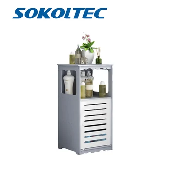 

Bathroom shelf free punching floor-standing multi-layer corner cabinet wardrobe waterproof simple modern