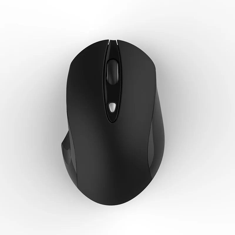 Basix Wireless Mouse 2.4Ghz Silent Computer Mouse 1600 DPI Ergonomic Mause Noiseless USB PC Mice Mute Wireless Mice for Laptop