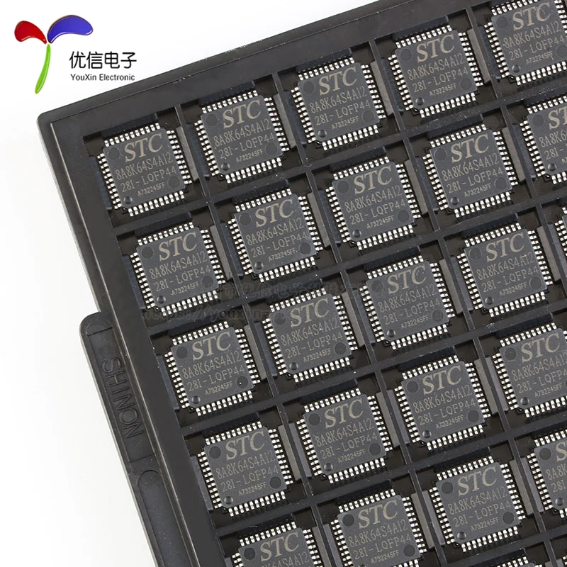

1/PCS STC8A8K64S4A12-28I-LQFP44 Single Chip Microcomputer Integrated Circuit Original Genuine Patch MCU