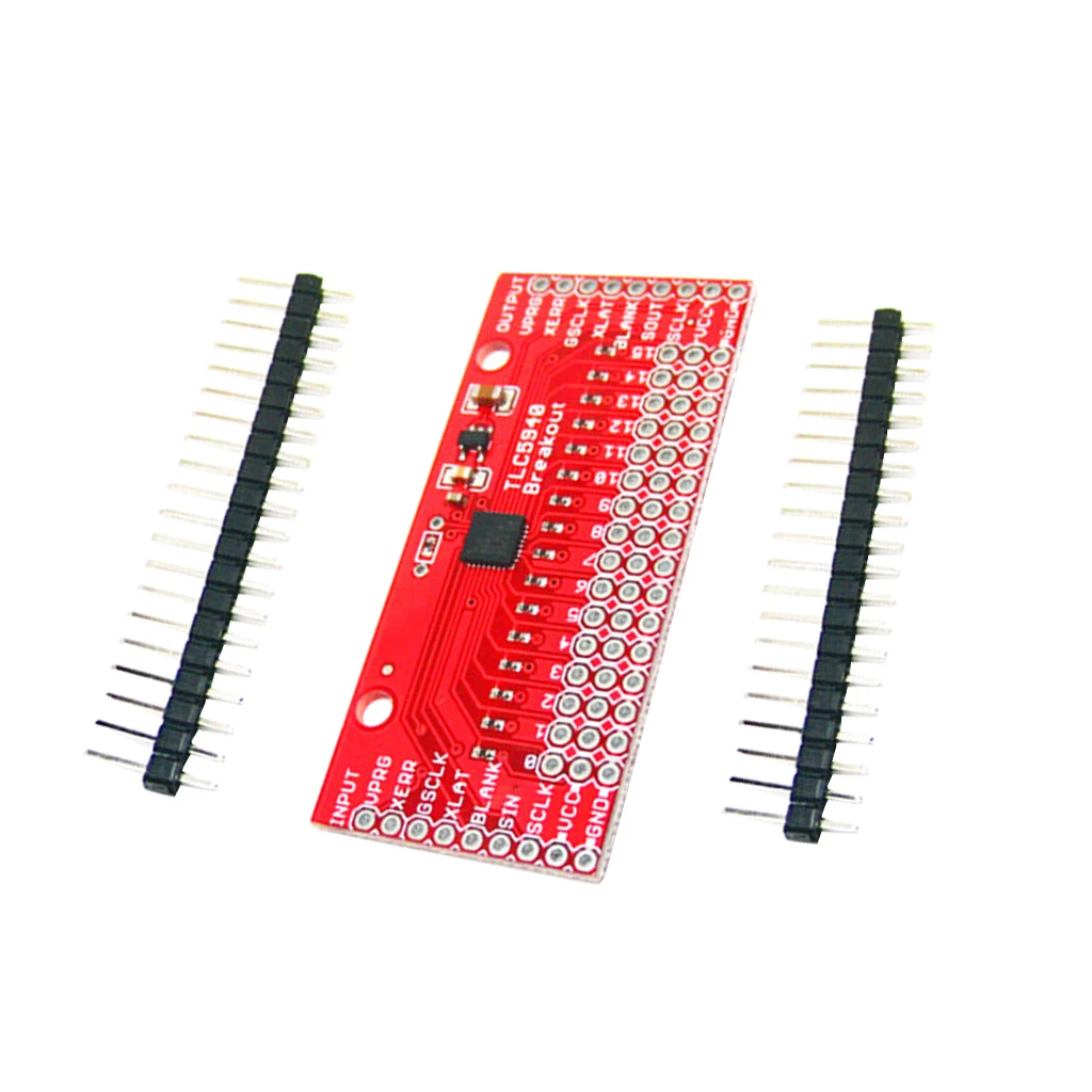 

16-Channel 12-bit PWM Drive Shield IC TLC5940 For Arduino NEW