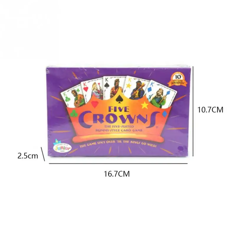 Travel Leisure Entertainment Gift For Children Adluts Family Gathering Educational Toy Five Crowns Home Playing Card Game Table Travel Leisure Entertainment Gift For Children Adluts Family Gathering Educational Toy Five Crowns Home Playing Card Game Table