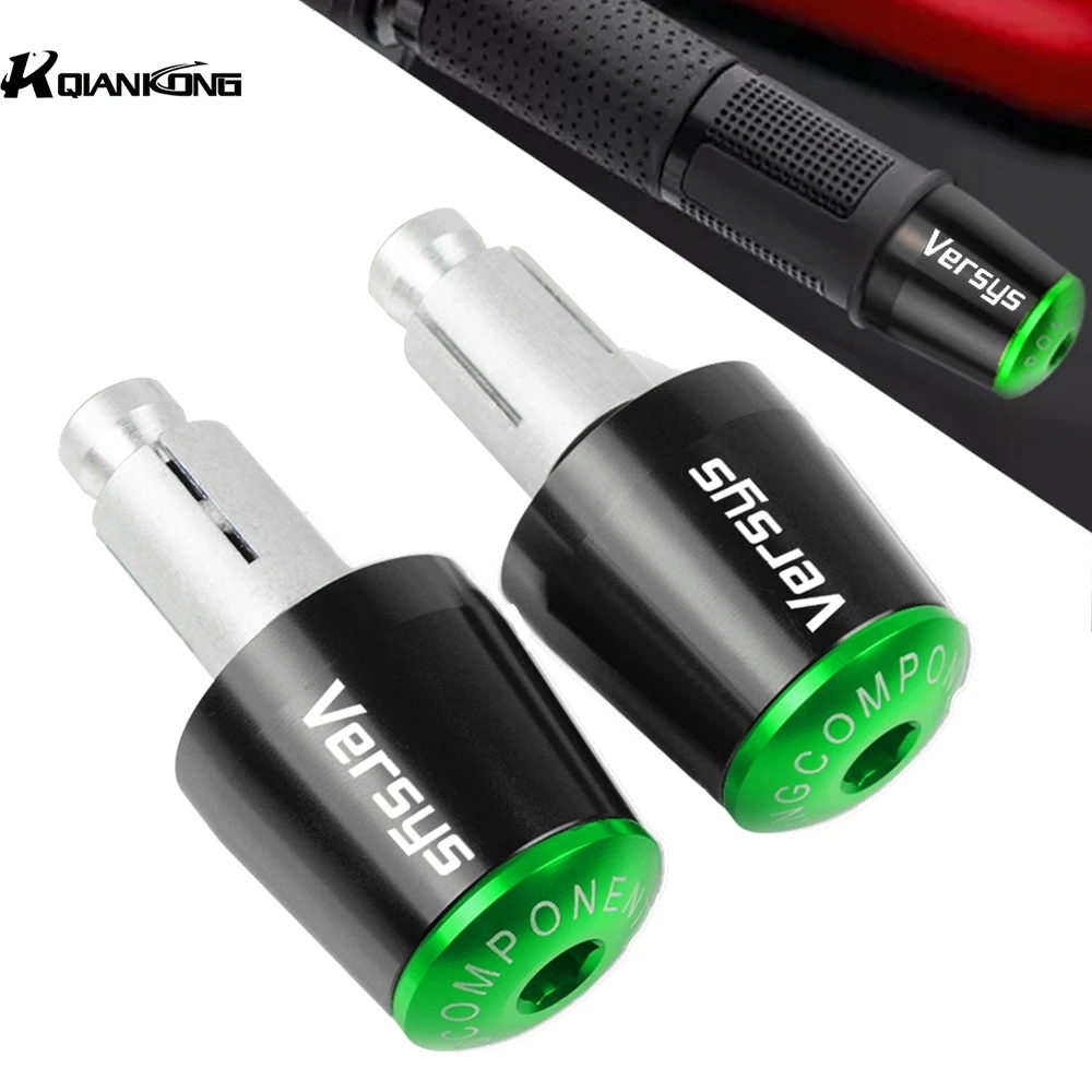 Наконечники для Руля Мотоцикла с логотипом versys наконечники руля Kawasaki VERSYS 1000 VERSYS650