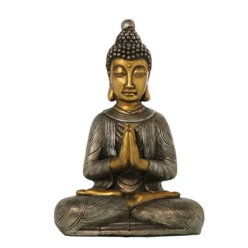 

Decors-49213 Figure Resin Buddha Plated/gold _ 30x20x43cm