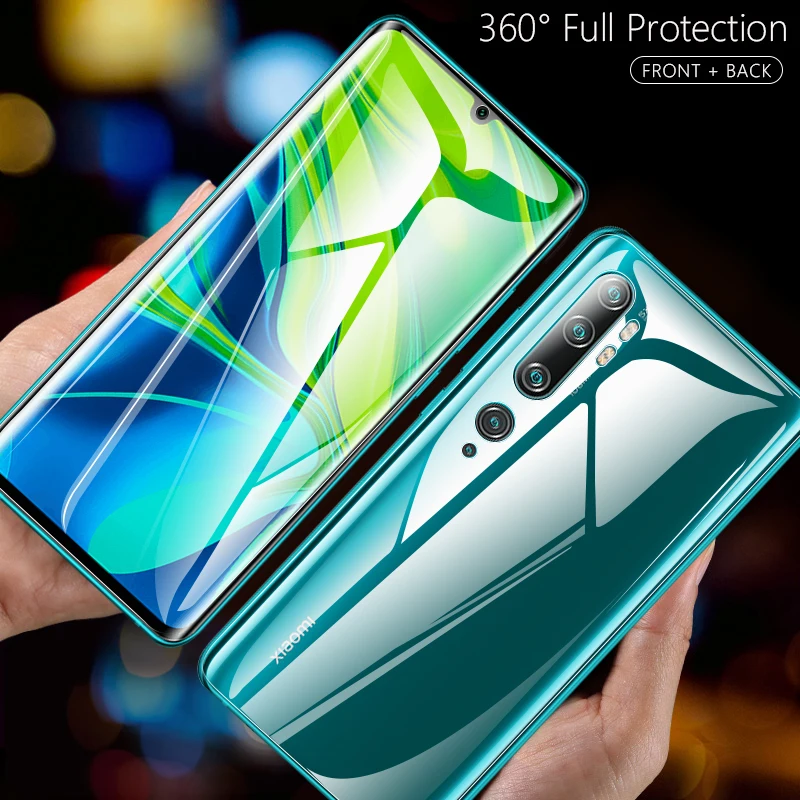 Изогнутая мягкая пленка 100D для Xiaomi Mi Note 10 CC9 Pro Global Защита экрана 6 47 дюйма полное