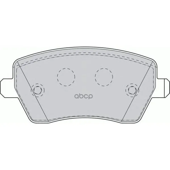Колодки Тормозные Nissan Micra 03/Renault Clio 05передние Ferodo Fdb1617 Ferodo арт. FDB1617