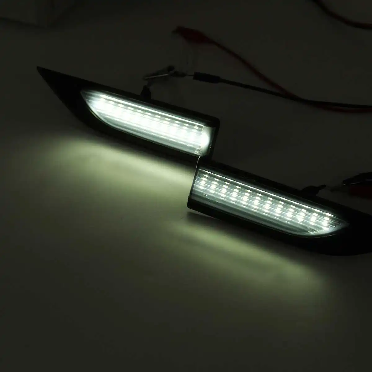 2x светодиодные, боковые, габаритные фонари 12V сигнала поворота светильник мигалка Панель лампы индикатора для VW Transporter T6 Caravelle MK Caddy MK4