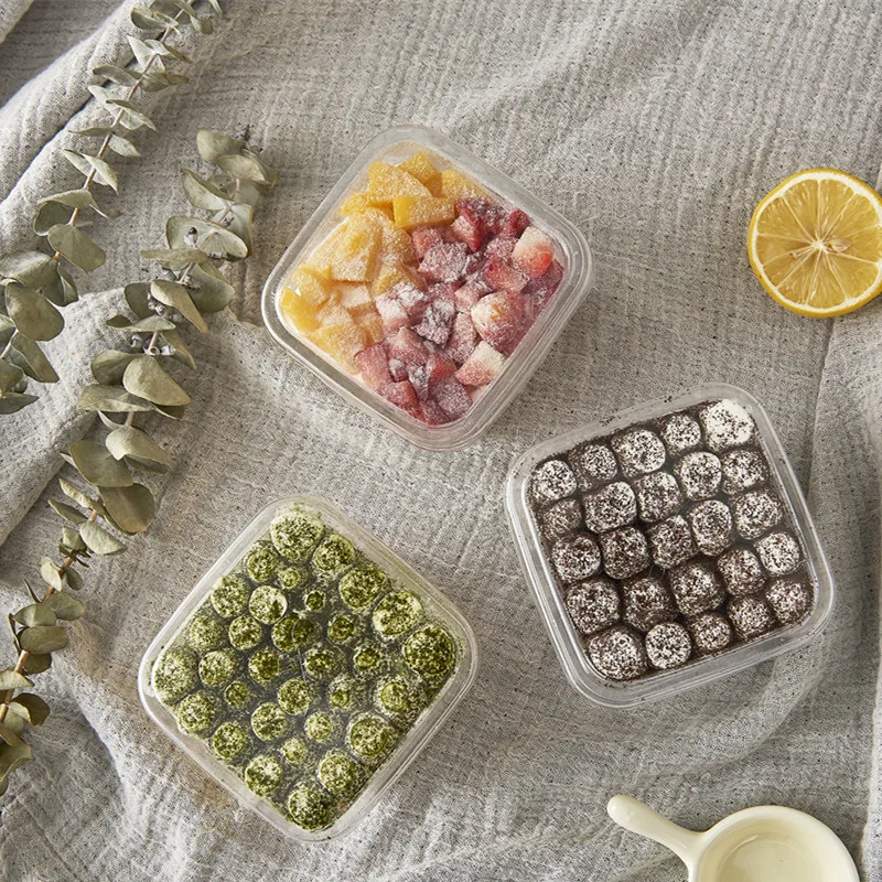 Прозрачные пластиковые чашки для десертов фруктов и тортов 420 мл 50