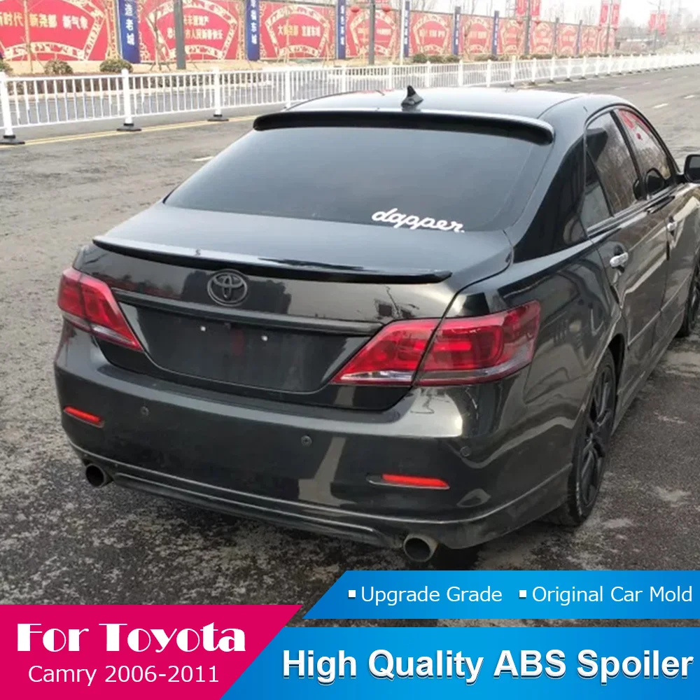 AITWATT подходит для Toyota Camry 2006 до 2011 черный спойлер высокого качества ABS Материал