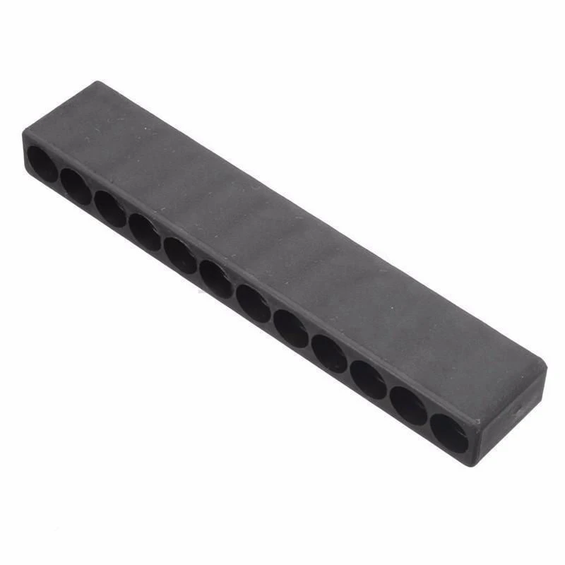 

Holder Plastic Screwdriver Head Storage Case Tool Screwdriver Hole 10/12 Holes Hex Shank Bit Storage