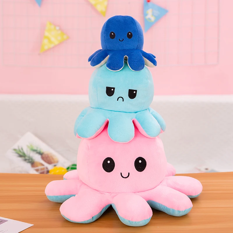 Мягкая плюшевая игрушка Pulpo с откидной крышкой кукла животное в океане