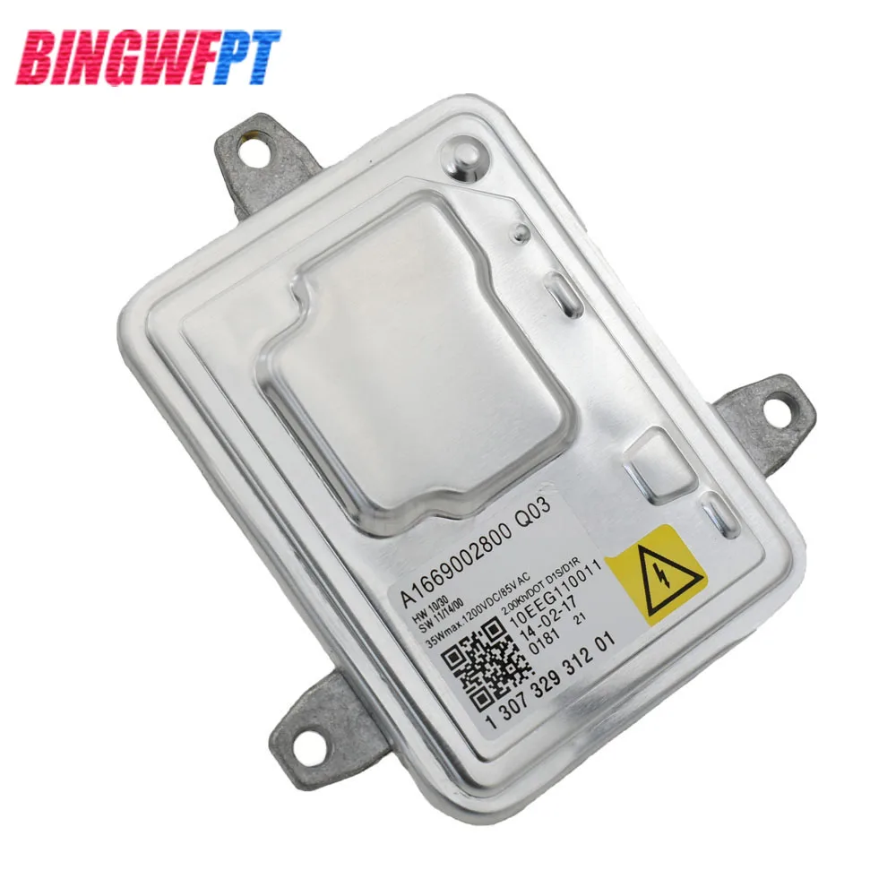 2pcs For 2012-2013- M-ercedes-B-enz C ML GL SL SLK Class D1S Blub+ Xenon Headlight HID Ballast Control Unit A1669002800 Q03