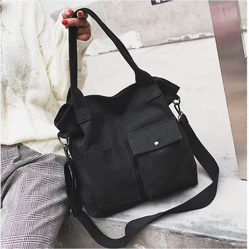 

Fabre Handbags Literary Simple Ladies Messenger Bags For Women 2020 Handbags Canvas Bag Bolsa Feminina Mujer