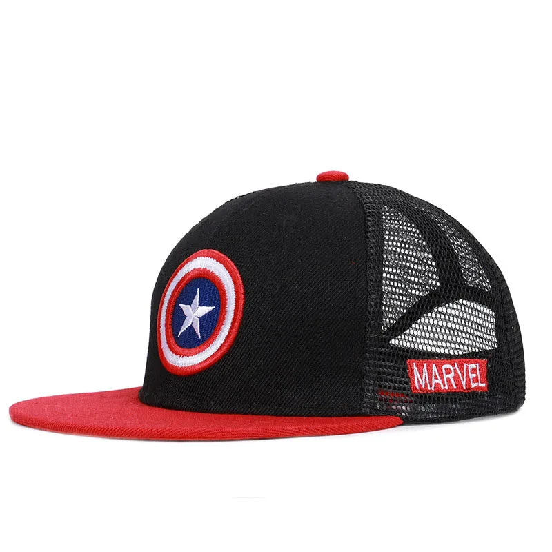 Хлопок Бэтмен Casquette бейсбольная Кепка Хип-Хоп Кепка Регулируемый бейсболка кепка шляпа для мальчиков и женщин