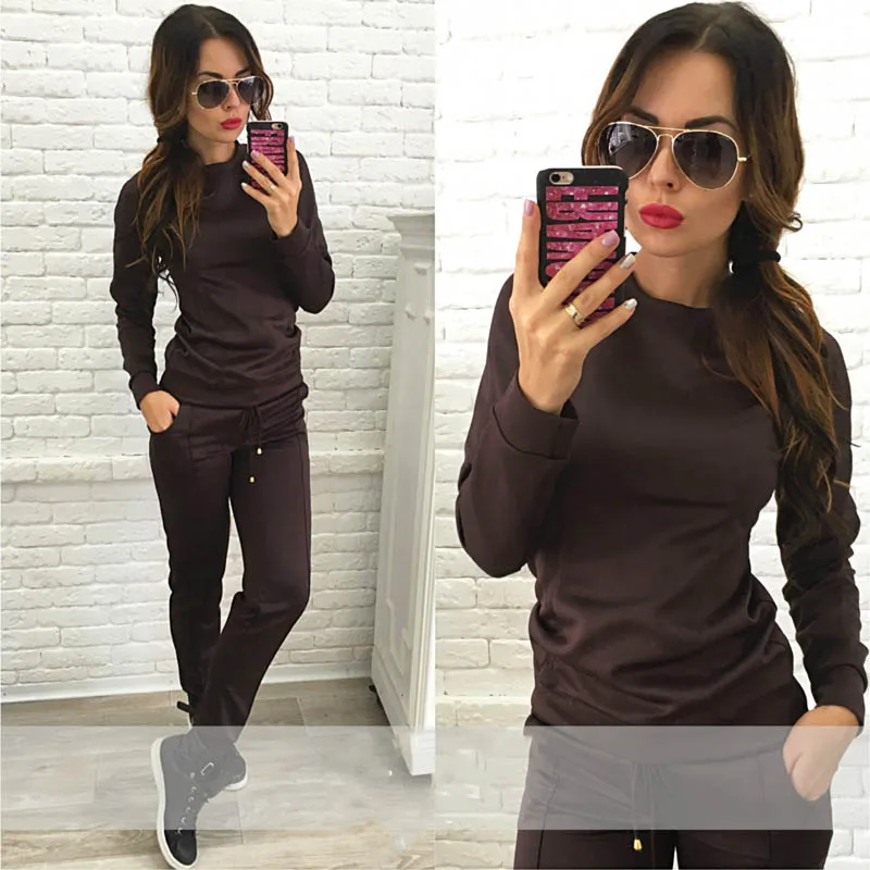 Conjunto agasalho feminino queen com capuz, moda