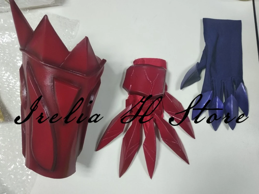 LOL Cosplay: The Virtuoso Khada Jhin Cosplay Costume - Blood Moon Jhin | Custom Size Made Props image 3