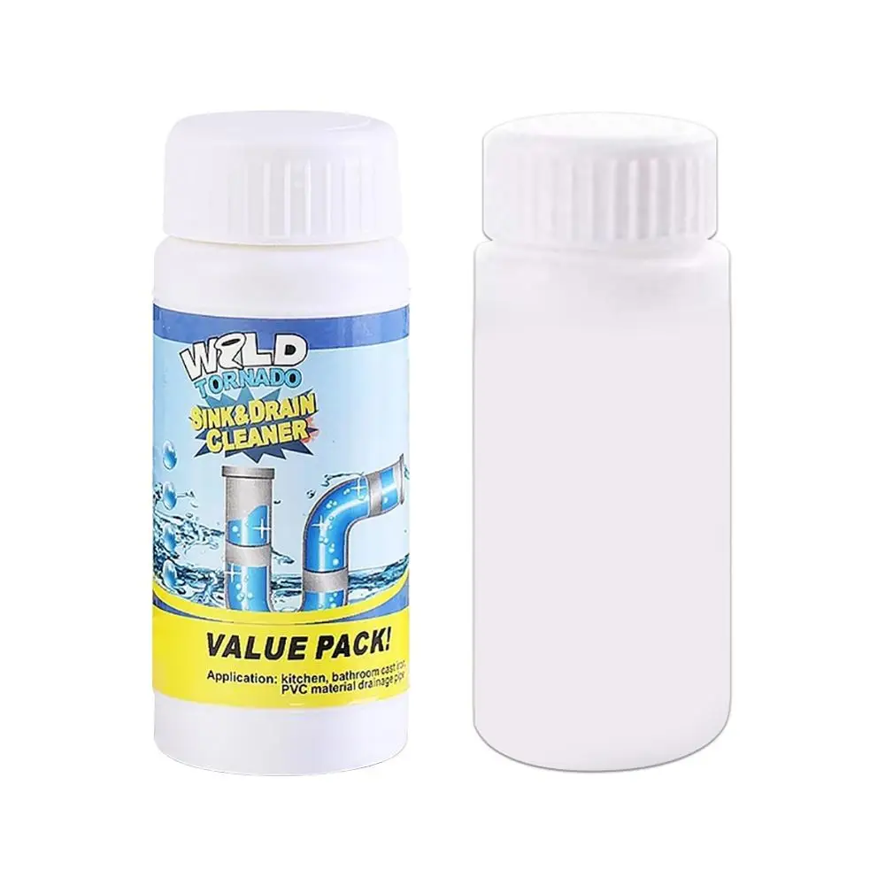 Powder unclogging agent for sewer pipes. Clean the smell. Effective dredge
