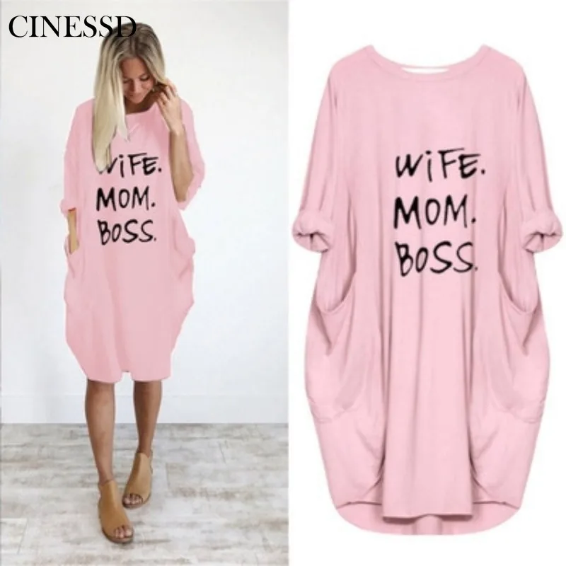 ladies dress long top