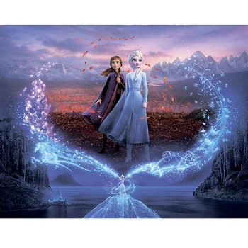 

Frozen Theme Princess Annaa Birthday Backdrop Baby Shower Photographic Studio Backgrounds Professional Photo Booth Prop