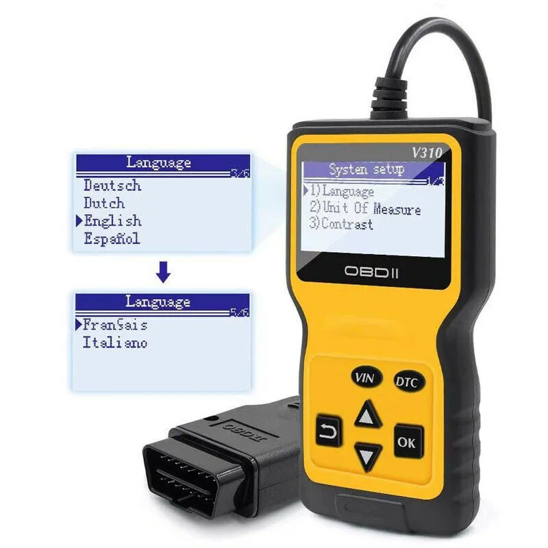 A+ Check Engine Light Turn off OBD2 II Code Reader Diagnostic Reset Scanner Tool Made of high quality material, durable