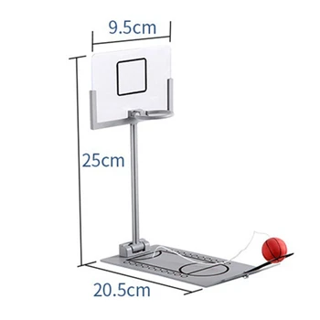 

Pressure Relief Toy Foldable Mini Basketball Game Desk Desktop Basketball Birthday Gift for CBA Lovers Training Toys