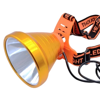 

Headlight Outdoor Led Rechargeable Lithium Battery Head Lamp Flashlight Night Hunting Split Headlight MinerS Lamp Us Plug
