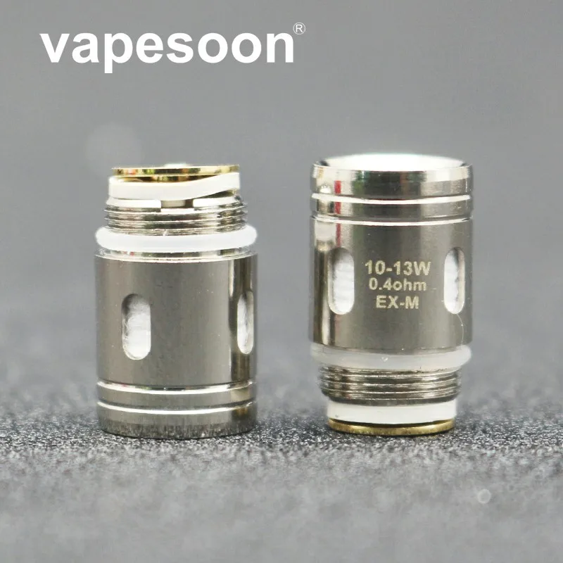 50 шт. высококачественный vapesoon сменный EX-M катушка головка 0.4ohm сетчатая Катушка Для превышения захвата комплект и превышения сцепления катушка Vape Pod