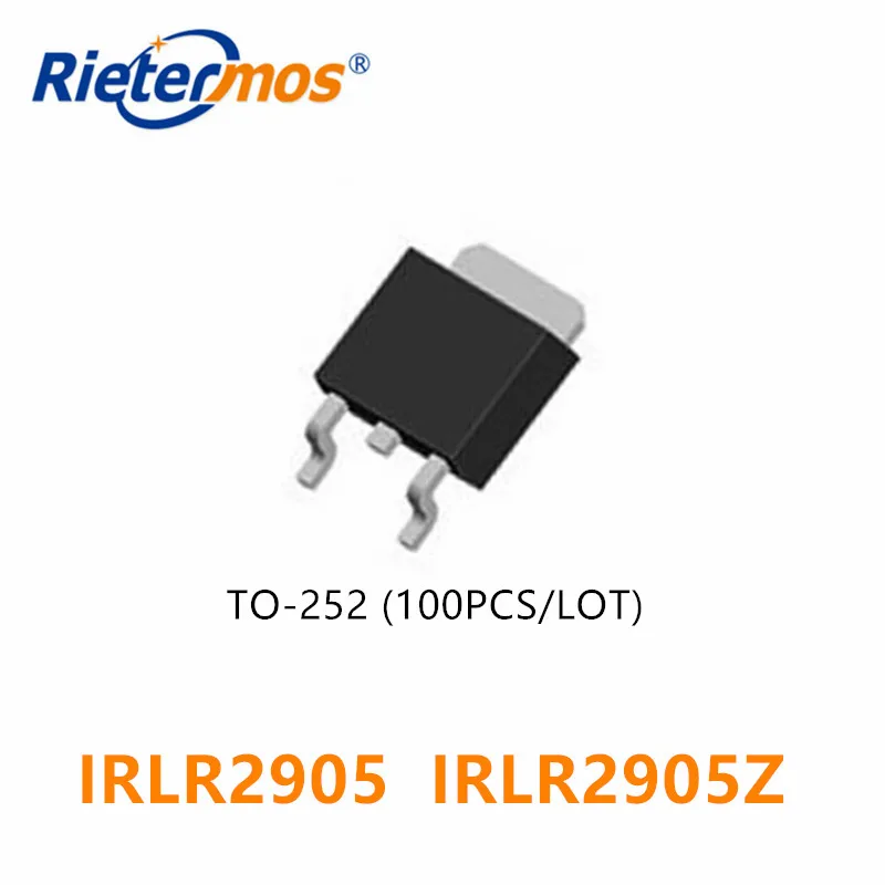 100 шт. IRLR2905 IRLR2905Z IRLR2905TRPBF IRLR2905ZPBF LR2905Z N CHANNEL 55 в SMD|smd| |