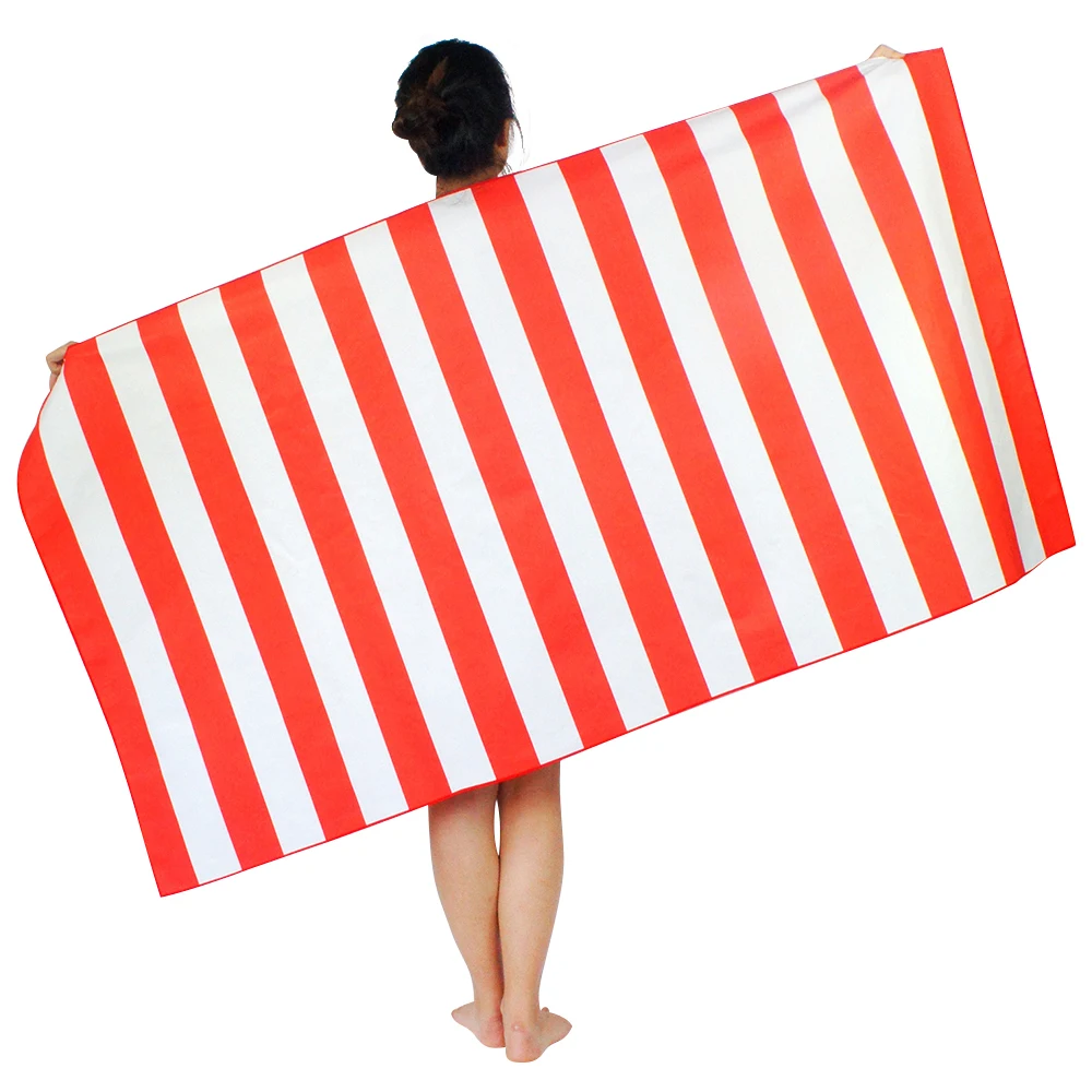 

1PC Summer Bohemia Striped Printed Beach Towels Microfibre Serape Blanket Multifunctional Bathroom/tablecloth Towel