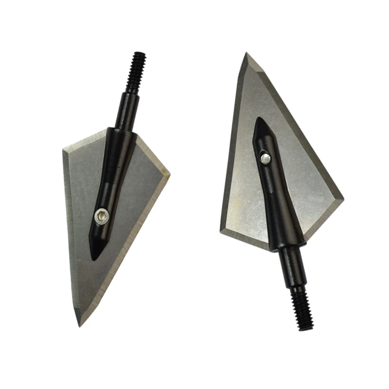 

3/6Pcs 125 Grain Magnus Stinger Broadhead Tip Point Screw for Carbon Fiberglass Arrow Bolt