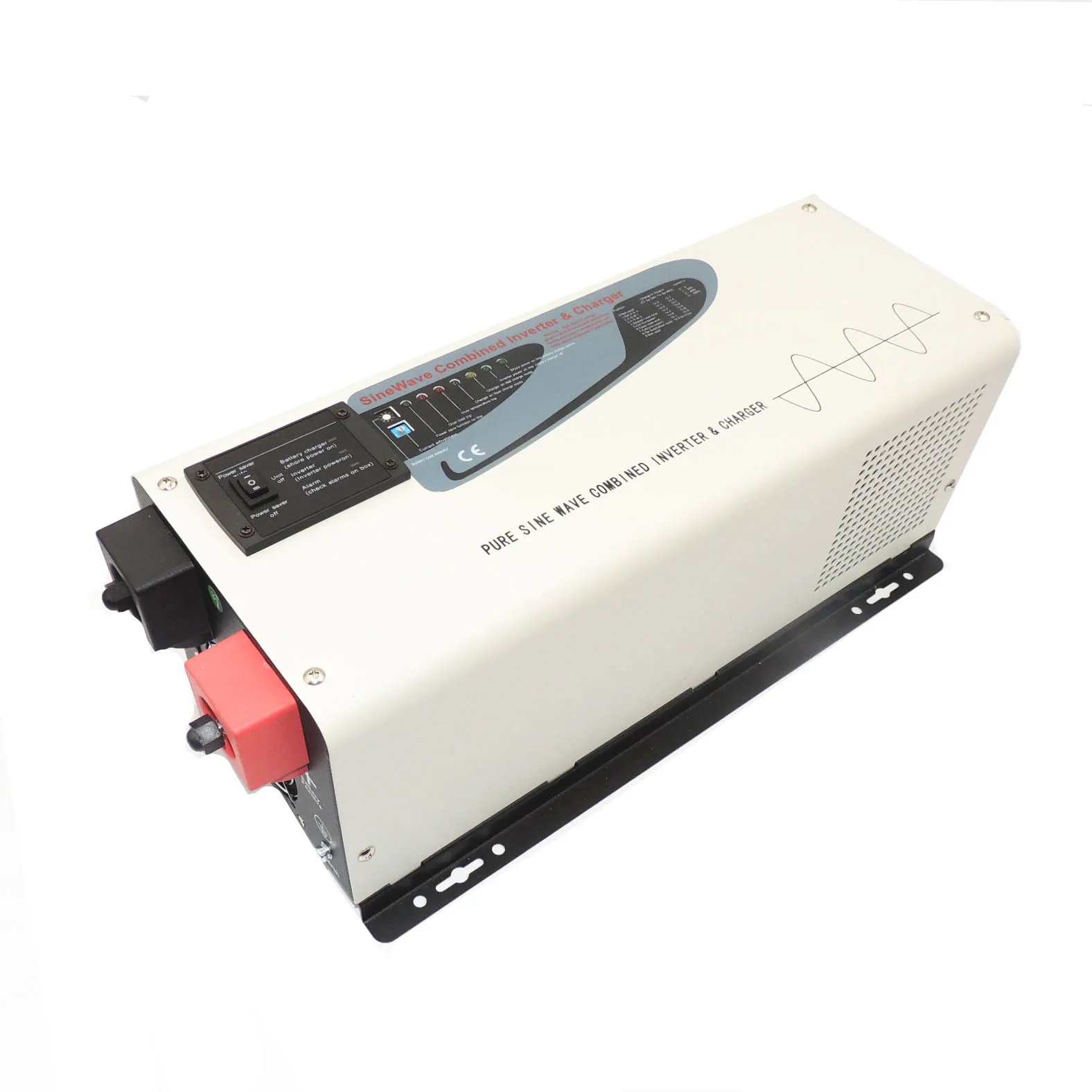 New design 3000W 24v DC to 120v AC solar power inverter hot sale pure sine wave with battery charger | Обустройство дома