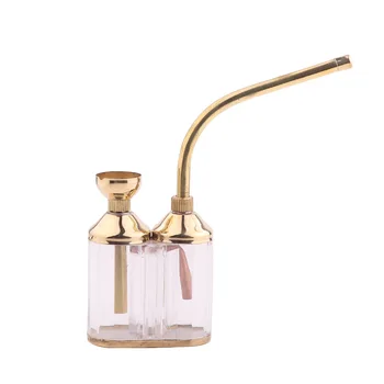 

Creative Dual use New Popular Mini Hookah Shisha Tobacco Smoking Pipes Metal Cigarette Holder Acrylic Water Pipe
